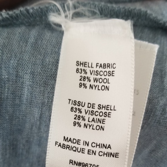 Rebecca Taylor Melange crew neck blue top size s - Picture 7 of 8